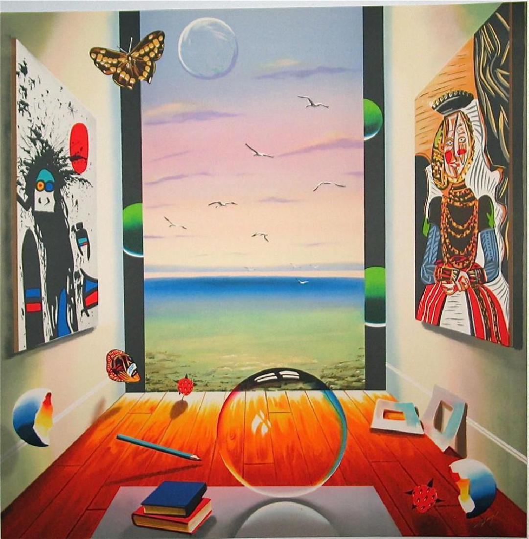 Ferjo "Discovery" Lithograph Hand Signed/ Numbered: ARTIST: FerjoTITLE: DiscoverySIZE: 23x23MEDIUM: LithographHAND SIGNED: Ferjo