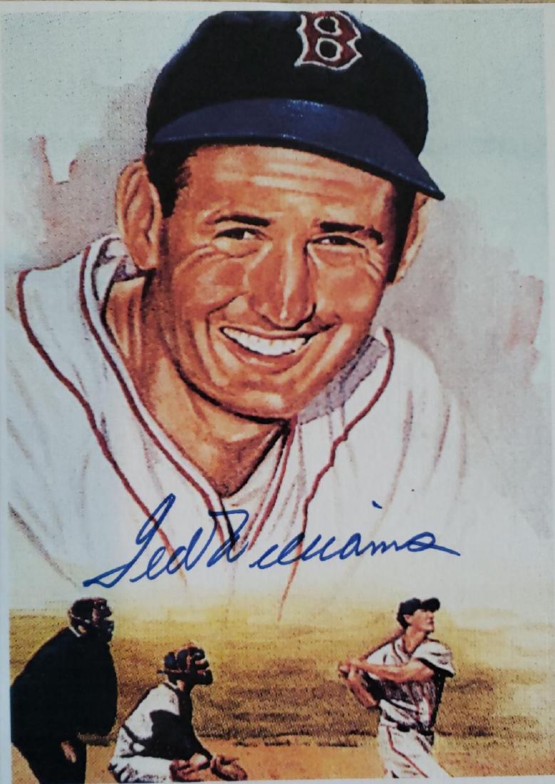 memorabilia " Ted Williams Autographed photo: memorabilia " Ted Williams Autographed photo 5" x 7"