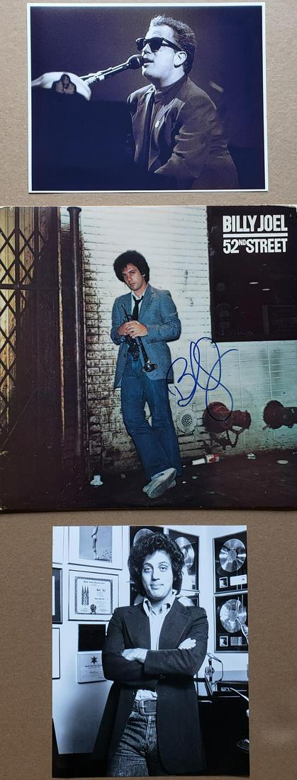 BILLY JOEL, 52ND STREET SIGNED RECORD: BILLY JOEL, 52ND STREET SIGNED RECORD