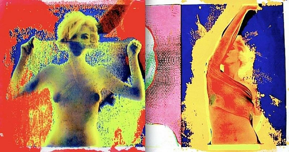 Marilyn Monroe 1968 Bert Stern Silkscreen Serigraph: MARILYN MONROE - 1968 SILKSCREEN SERIGRAPH ART BY BERT STERN THE LAST SITTING DOUBLE SIDED PSYCHEDELIC POP ART DAZZLING BLACK LIGHT DAY GLO VINTAGE AUTHENTIC ORIGINAL EXTREMELY RARE! AUTHENTIC: This i