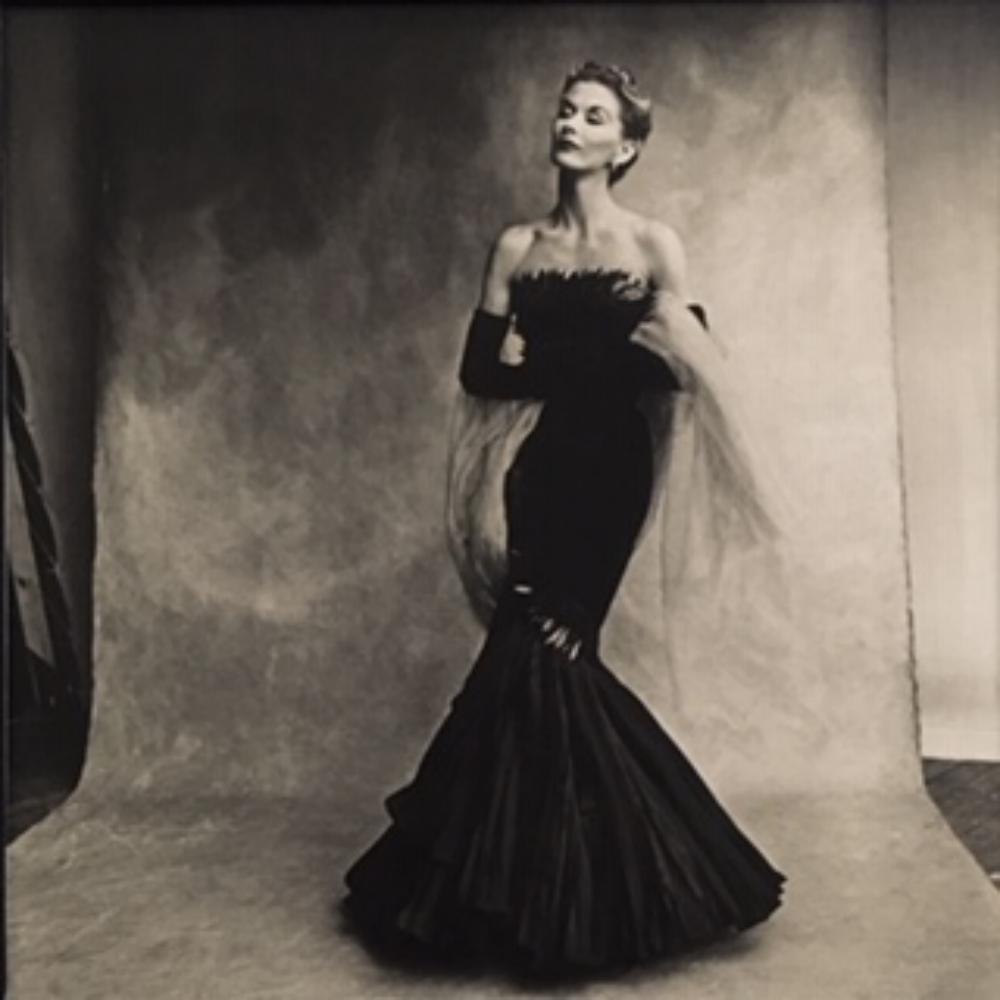 Irving Penn, Rochas Mermaid Dress, Paris 1950: Irving Penn, Rochas Mermaid Dress, Paris 1950, Sheet-Fed Gravure 12x12