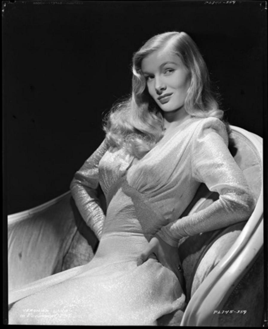 George Hurrell, Veronica Lake-(from-i-wanted-wings): George Hurrell, Veronica Lake-(from-i-wanted-wings). Vintage printing from portraits The actual items are crisp images Black on black archival matting , 11x14