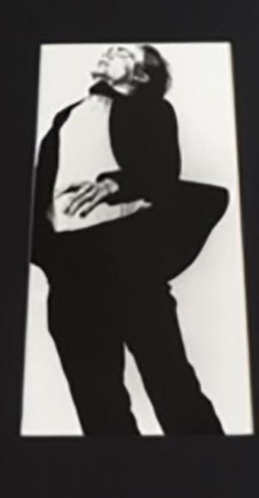 ROBERT LONGO Men In The Cities, Lithograph 1986: ROBERT LONGO, Vintage portfolio catalogue printed in Japan 1986 on quality paper. 11x14 inches matted size