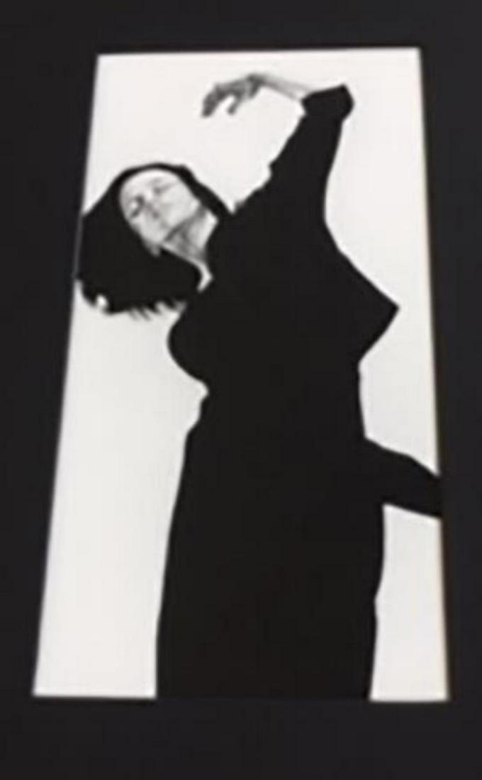 ROBERT LONGO Men In The Cities, Lithograph 1986: ROBERT LONGO, Vintage portfolio catalogue printed in Japan 1986 on quality paper. 11x14 inches matted size