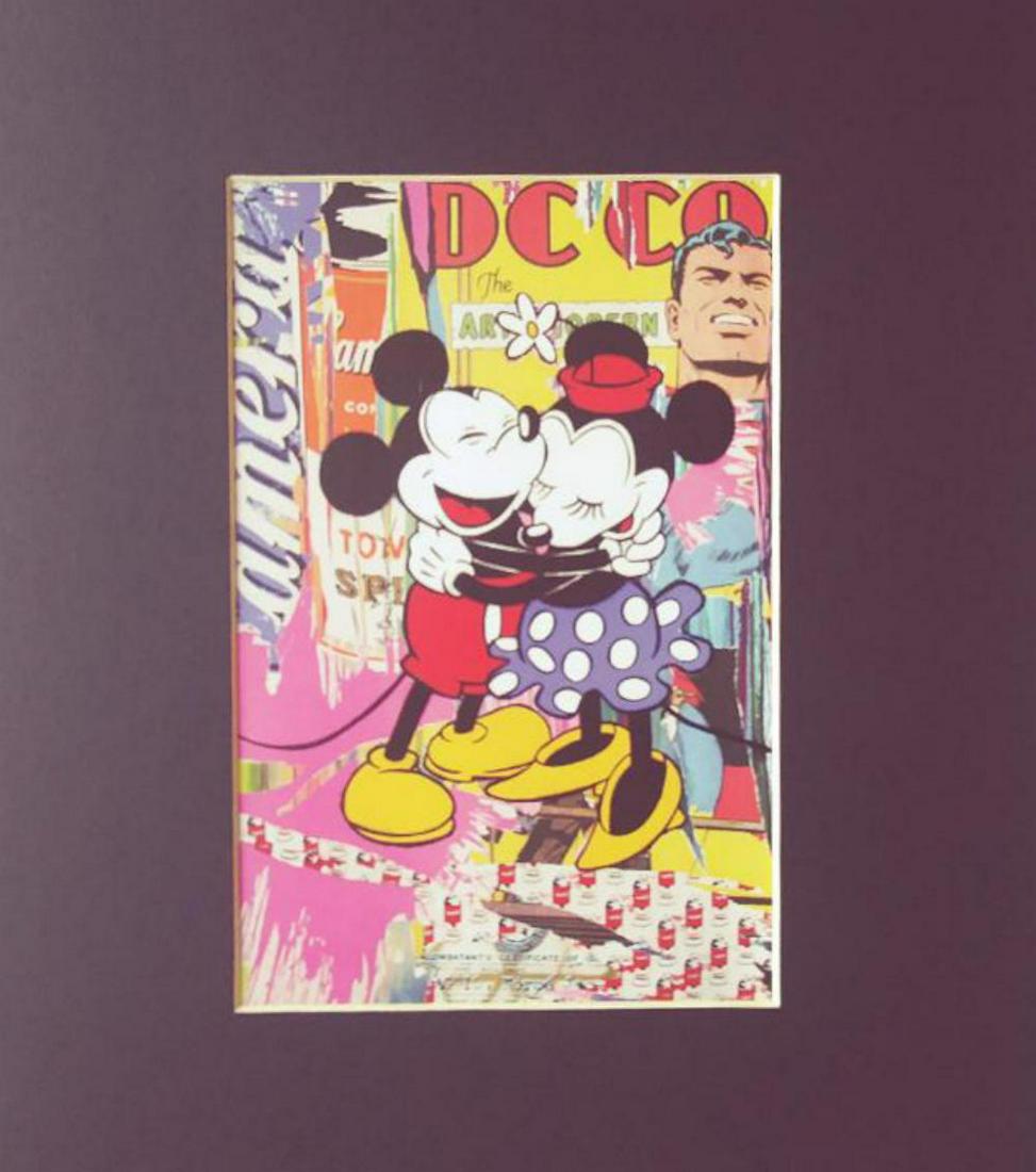 Mr Brainwash Mickey Mouse Matted: Mr Brainwash Mickey Mouse Matted