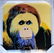Andy Warhol, Orangutan 1983 silkscreen FRAMED