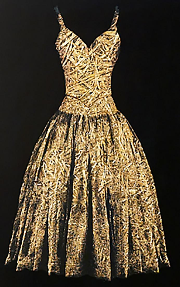 Todd Murphy, Mixed Media "DRESS STRAW", Framed in S.Box: Todd Murphy (American (Georgia), b. 1962 -). "DRESS STRAW" - 21st century, mixed media. A figural depiction of elephant using straw and burlap behind painted Plexiglas to create texture, depth and dim