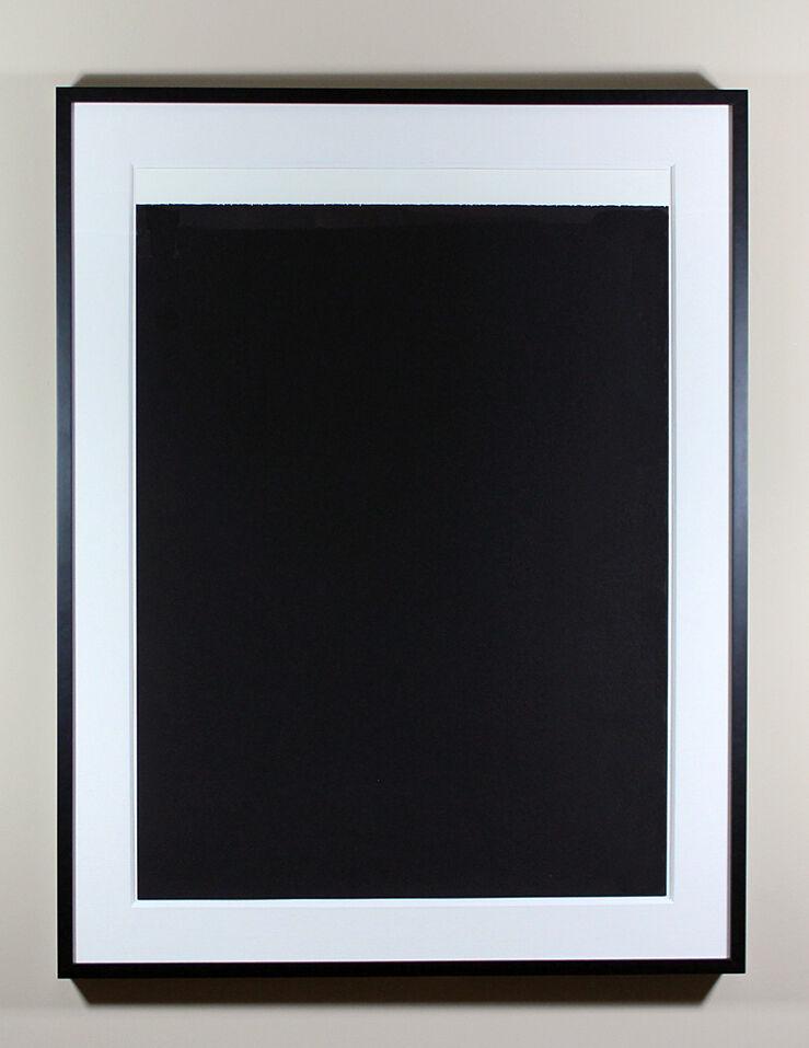 RICHARD SERRA 'BALLAST III' 2011, ETCHING, ED.45, S/N: Artist: Richard Serra Title: Ballast III Year: 2011 Medium: Etching on on Hahnemühle Copperplate Warm White 300gsm paper Sheet: 36 x 27 in. (93.98 x 68.58 cm) Frame: 44 x 34 in. (111.76 x 86.36 c