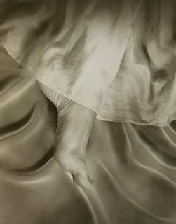 Sally Mann #1 1978 platinum: Sally Mann #1 1978 platinum 6x7.5 matted 11x13. Vintage printing Photolitho, The actual items are crisp images Black on black archival matting