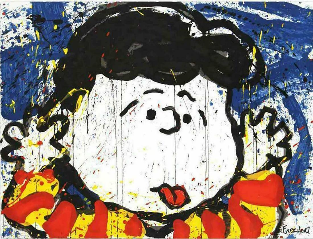 Tom Everhart, Lithograph "No Apologies" Signed/No.: No Apologies 2000 Tom Everhart. Limited Edition Lithograph on BFK Rives Paper. Size: 22.5x30 in | 57x76 cm. Edition: From the edition of 500. Hand Signed and numbered by the artist and include a publi