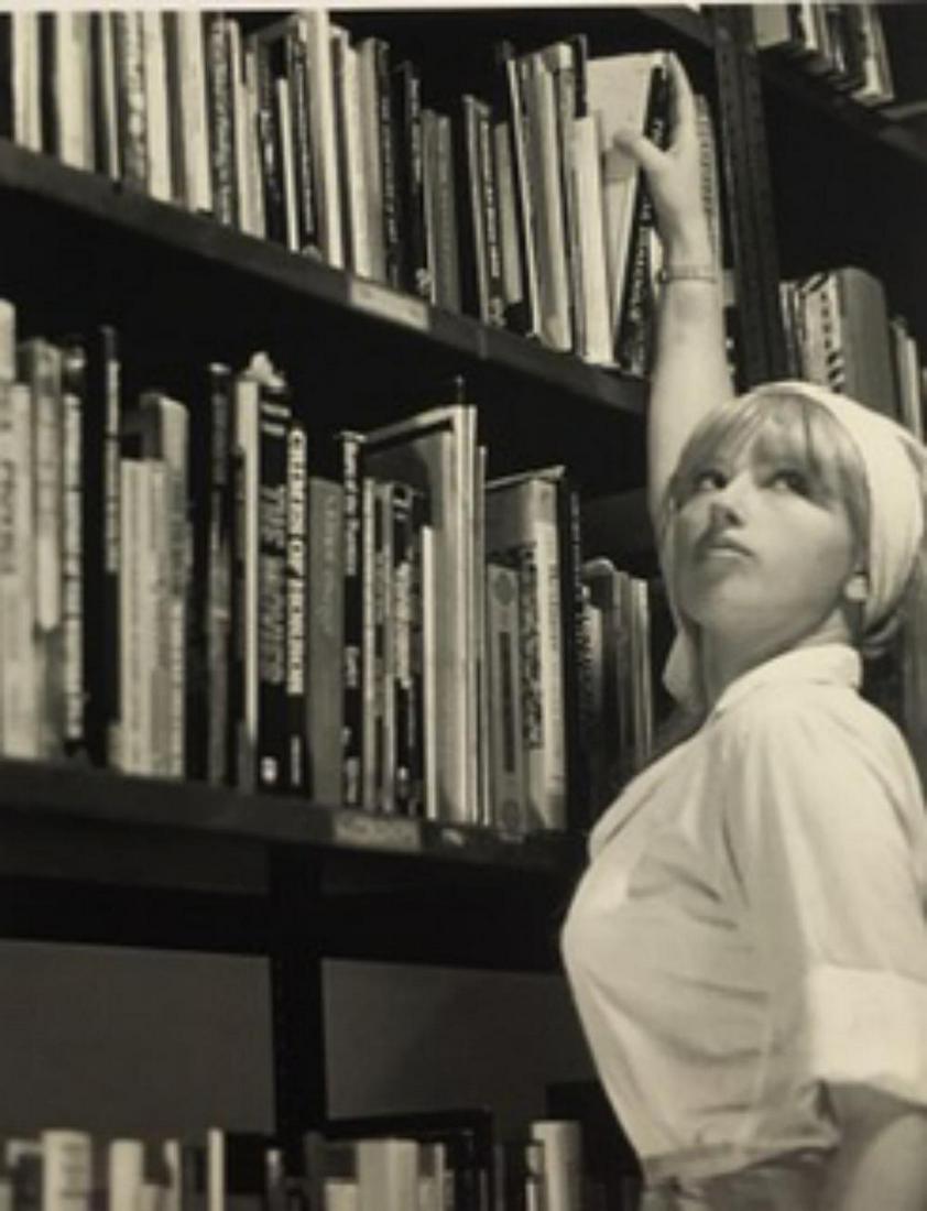 CINDY SHERMAN #13, 1978: CINDY SHERMAN #13, 1978. Photolitho 6.5 x 8 in. matted 12 x 14 in. Vintage printing from portraits The actual items are crisp images Black on black archival matting.
