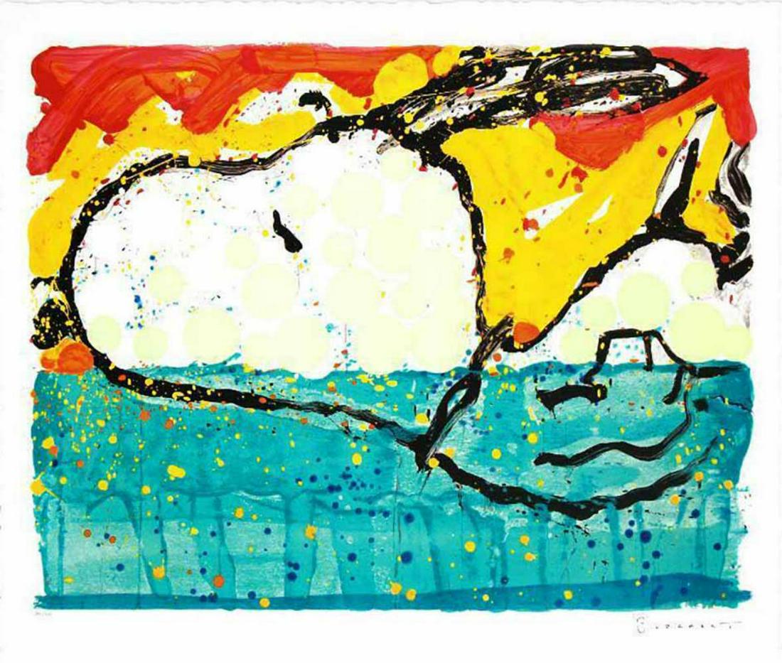 Tom Everhart, Lithograph "Bora Bora Boogie Oogie" S/N: Bora Bora Boogie Oogie 2007. Tom Everhart, Limited Edition Lithograph. Size: 34x28 in