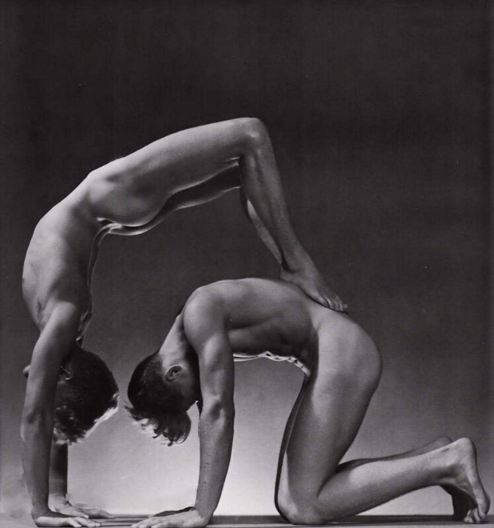 GEORGE PLATT LYNES, Male Nude - 1941: Photographer: George Platt Lynes (American 1907 - 1955) - Internationally renowned photographic artist - best known for portraiture, fashion, dance & nude studies.Subject: Male nude study Date Of Nega