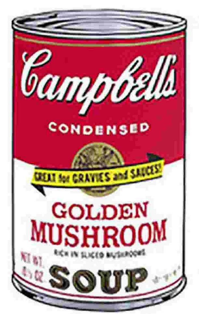 ANDY WARHOL "Campbell'S Soup II.9" SERIGRAPH SUNDAY B.: Original Limited Edition Silk-screen on 100% Acid Free Archival Museum Board. Paper Size: 35" x 23." Unsigned & unnumbered. Published by Sunday B. Morning. Excellent Condition; never framed or matted.