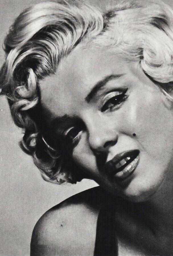 PHILIPPE HALSMAN, 1950s Vintage Marilyn Monroe: Photographer: Philippe Halsman (Latvia born American, 1906 - 1979) - internationally renowned portrait and fashion photographer, one of the most important and influential photographers from the 1940's