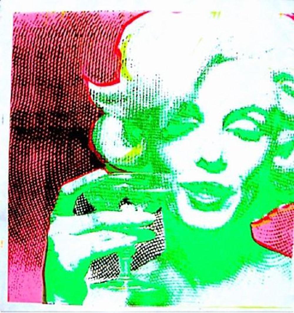 Marilyn Monroe 1968 Bert Stern Silkscreen Serigraph: MARILYN MONROE - 1968 SILKSCREEN SERIGRAPH ART BY BERT STERN THE LAST SITTING DOUBLE SIDED PSYCHEDELIC POP ART DAZZLING BLACK LIGHT DAY GLO VINTAGE AUTHENTIC ORIGINAL EXTREMELY RARE! AUTHENTIC: This i