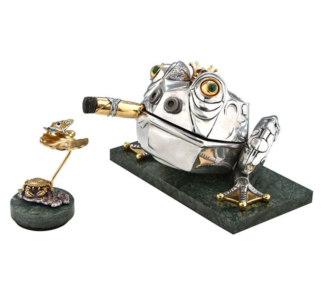 Frank Meisler, ROYAL FROG SCULPTURE, Meisler Gallery