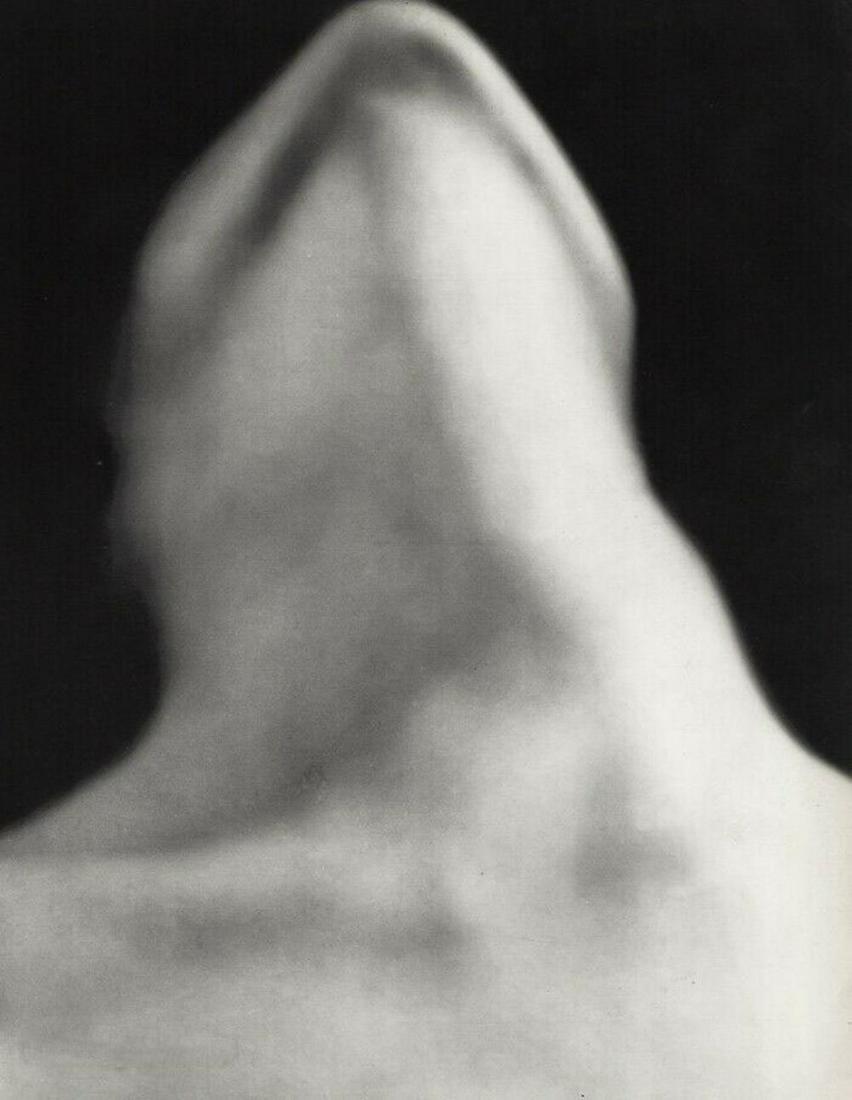 MAN RAY, LEE MILLER Neck 1929 Photo Gravure: Photographer: Man Ray (American born, 1890 - 1976) - Considered one of the most influential artists of the 20th century Man Ray lived most of his life in Paris, France. Best described as a modernist,