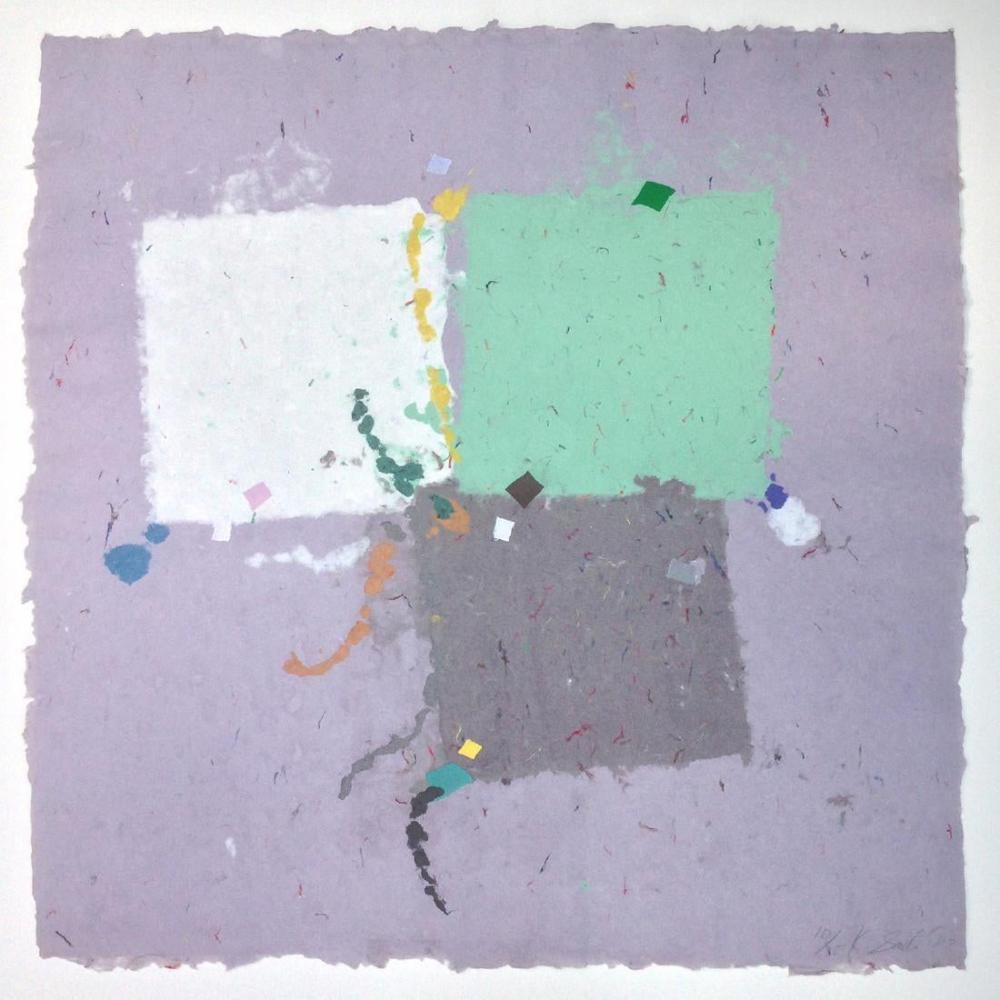 Kikuo Saito, "Tin Garden 1987" Mixed Media Signed ED. (1 of 4)