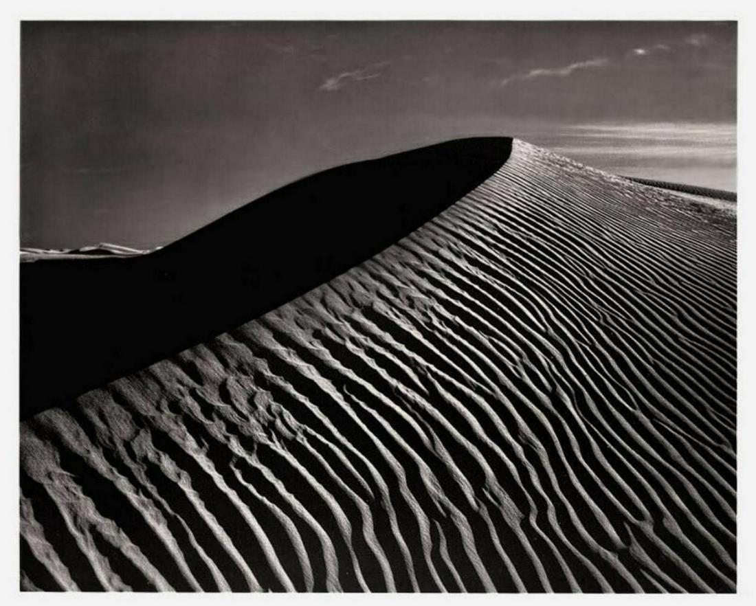 ANSEL ADAMS White Sands Dunes New Mexico - 1949 (1 of 1)