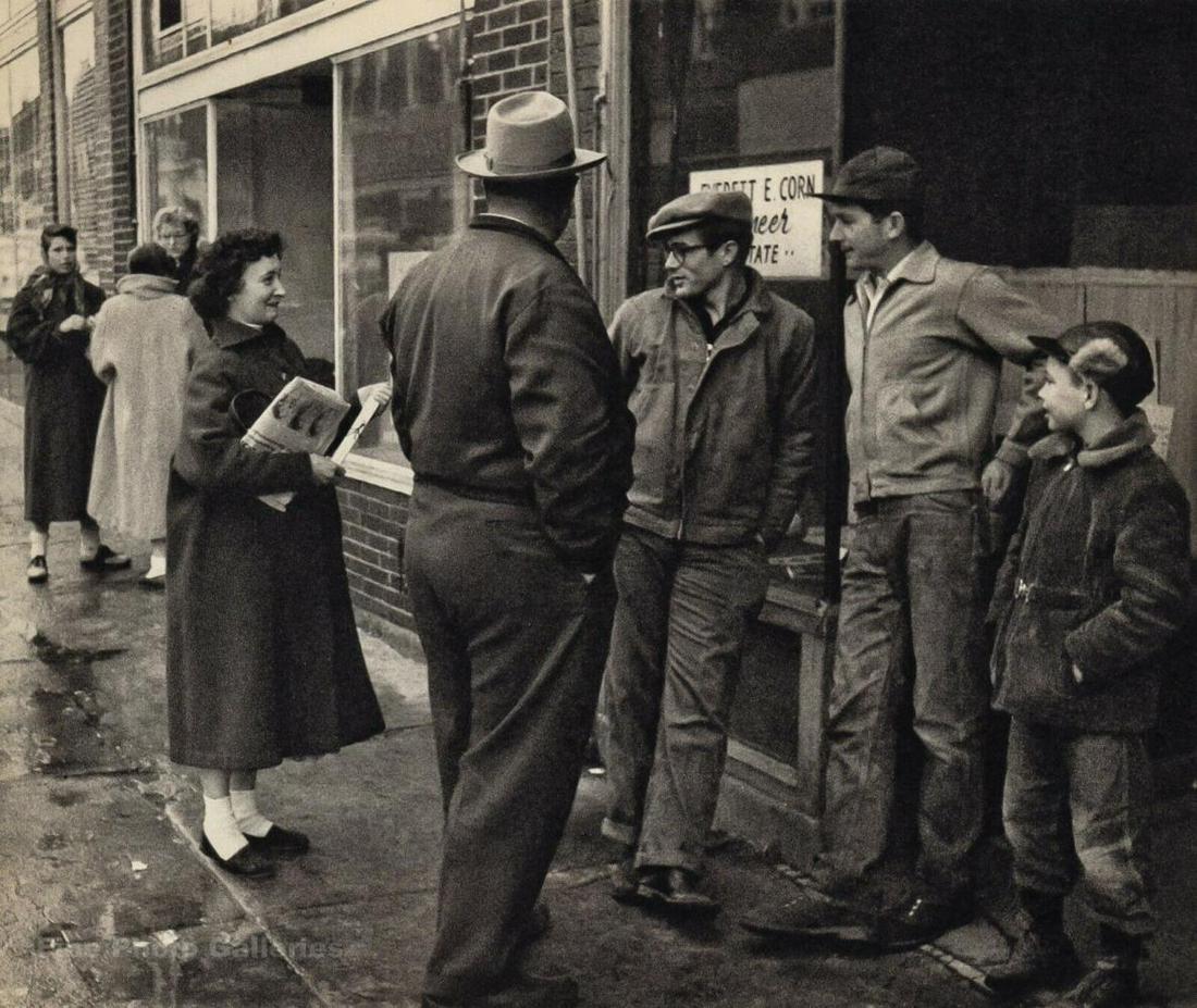 DENNIS STOCK, JAMES DEAN - 1956 Photo Gravure (1 of 1)