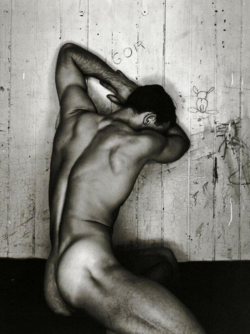 GEORGE PLATT LYNES, 1954 Male model: Photographer: George Platt Lynes (American 1907 - 1955) - Internationally renowned photographic artist - best known for portraiture, fashion, dance & nude studies. Subject: Male nude study - model is 