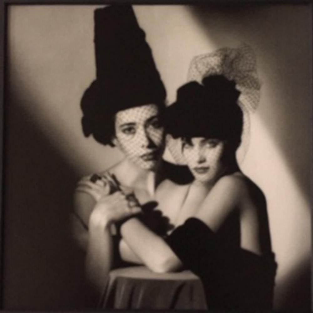 Jeanloup Sieff, Hats 1986: Photographer: Jeanloup Sieff (French, 1933 - 2000) - French photographer critically acclaimed for his portraits, landscapes, nude studies and fashion imagery. He often made use of a wide angle lens, i