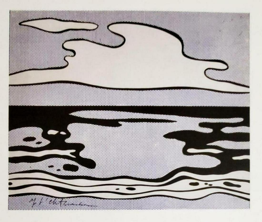 ROY LICHTENSTEIN, Untitled 1965, Hand Signed litho (1 of 2)