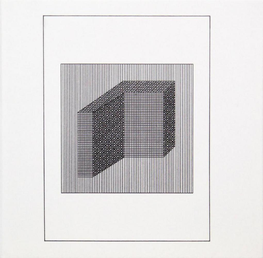 Sol Lewitt - Silkscreen from the Suite "Ficciones" (1 of 1)