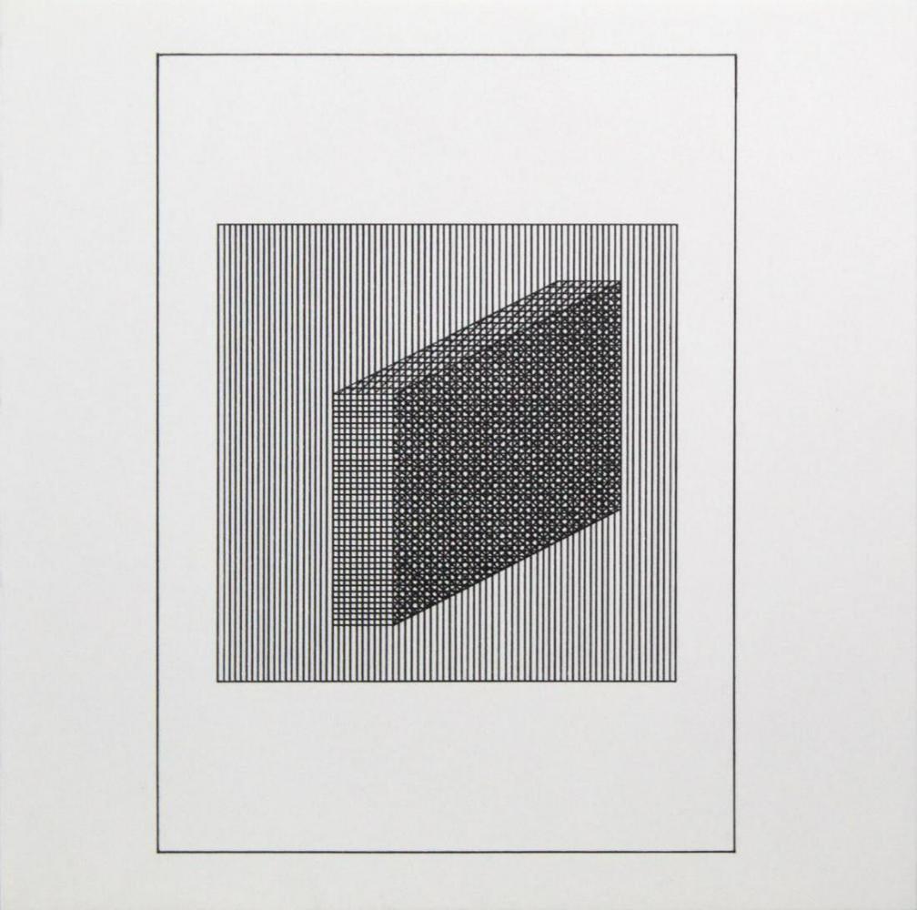 Sol Lewitt - Silkscreen from the Suite "Ficciones" (1 of 1)