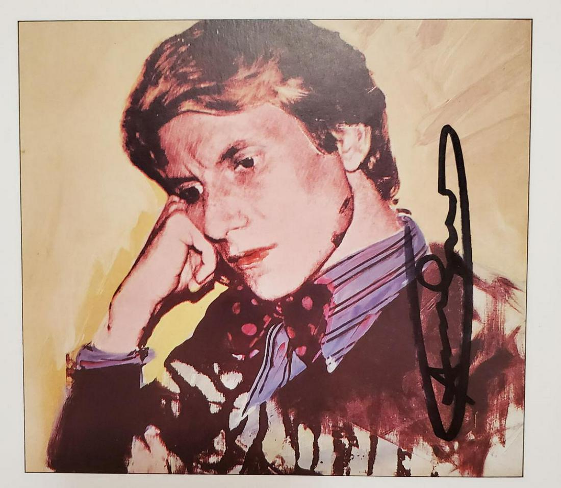 ANDY WARHOL, Signed Print "Portraits", 1982 (1 of 1)