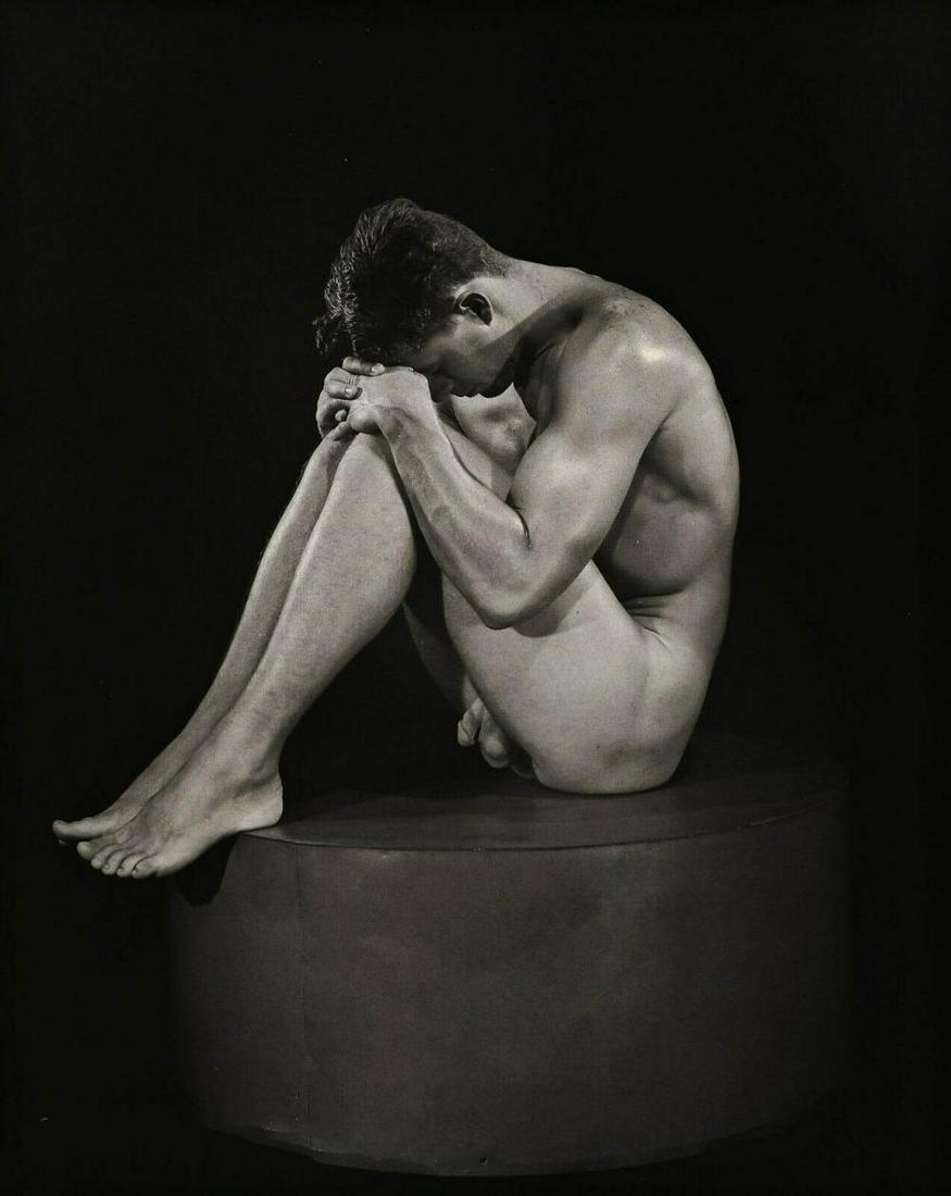 BRUCE BELLAS Of L.A., 1950's Male Nude: Photographer: Bruce Bellas aka "Bruce Of L.A." or "Bruce Of Los Angeles" (American, 1909 - 1974) - internationally renowned American photographer of the male physique. Bellas was best known for his ma