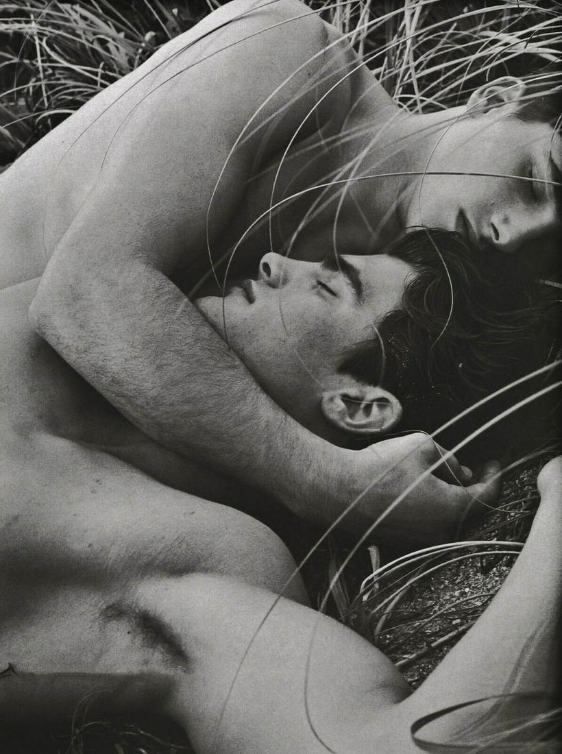 BRUCE WEBER, Male Friends Semi Nude - 1990's: Photographer: Bruce Weber (American, b. 1946) - internationally renowned American fashion photographer best known for his racy, erotically charged imagery. Weber has shot the ad campaigns of Calvin Kl