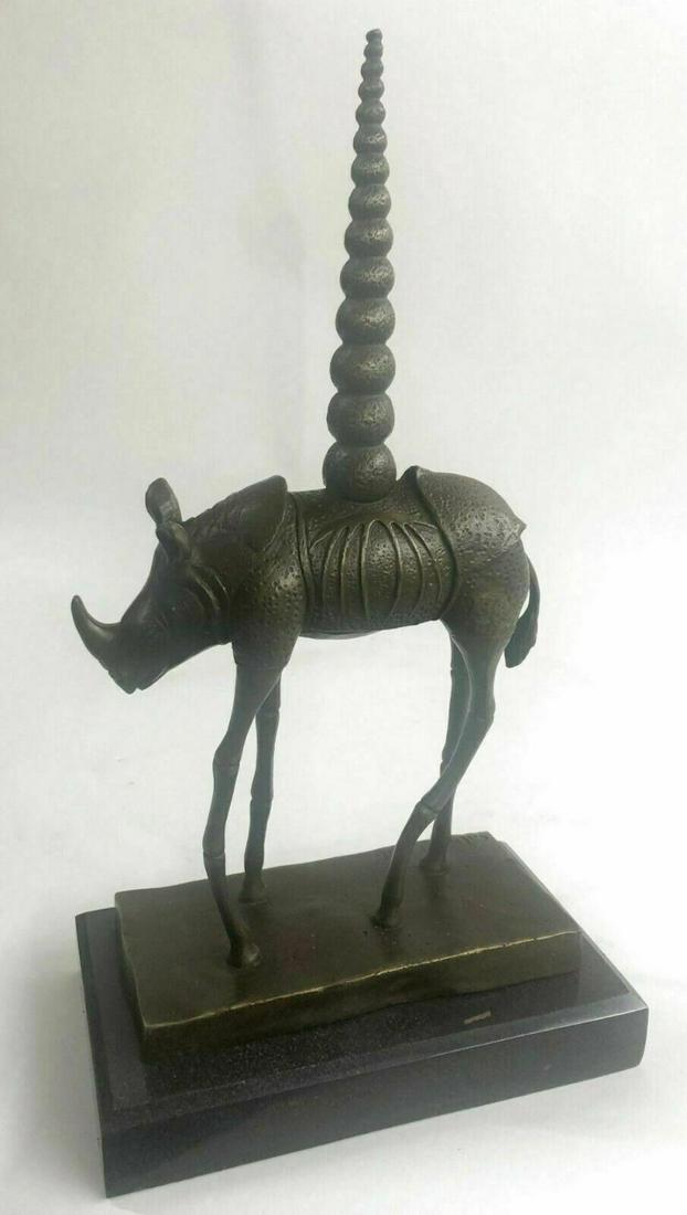 Salvador Dali, (After), "Cosmic Rhinoceros" Limited (1 of 4)