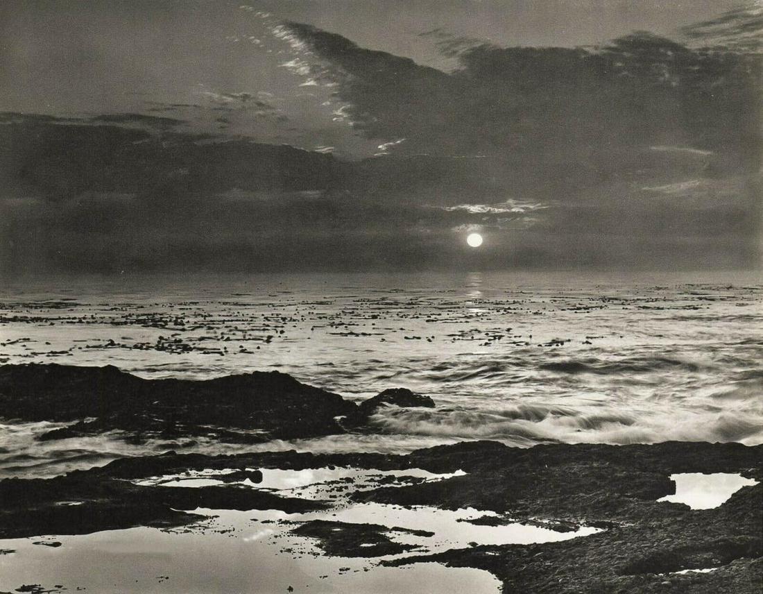 WYNN BULLOCK, Sunset, Big Sur Country, CA 1963 (1 of 1)