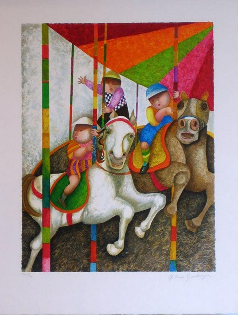 Graciela Rodo Boulanger "Tourne Manege" Signed & number (1 of 3)