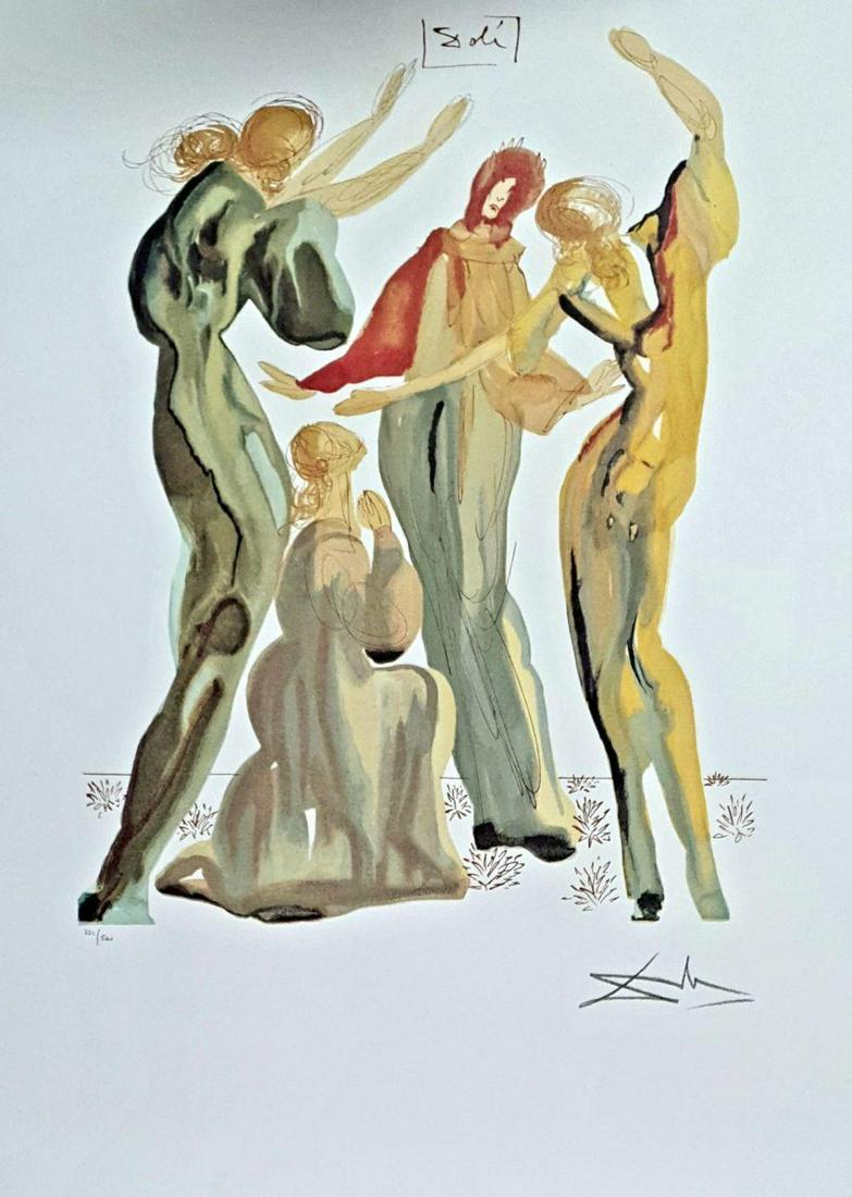 Salvador Dali "La Danse" LE. Faxm. signed (1 of 1)