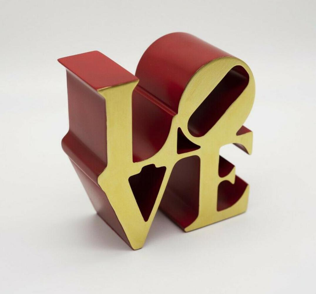ROBERT INDIANA - Love (Gold), LE include original COA (1 of 7)