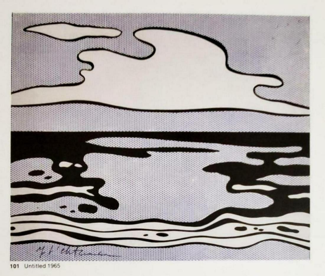 ROY LICHTENSTEIN, Untitled 1965, Hand Signed (1 of 2)