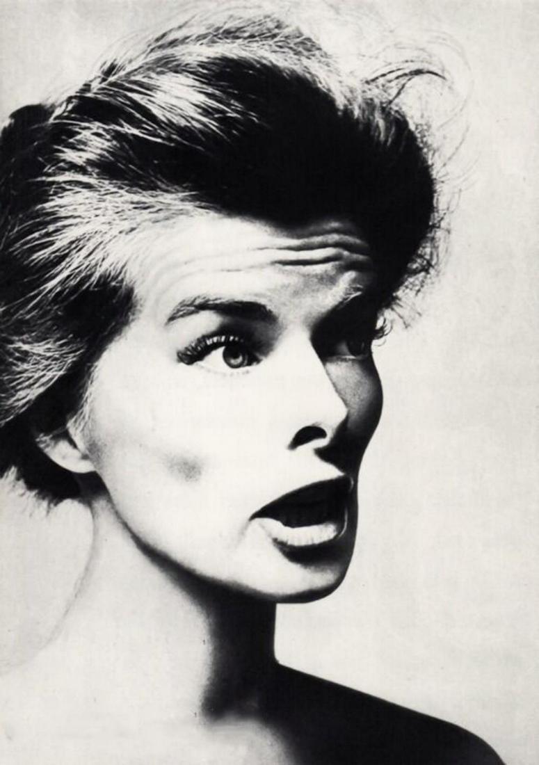 RICHARD AVEDON, Katharine Hepburn - 1955: Photographer: Richard Avedon (American, 1923 - 2004) - internationally renowned portrait and fashion photographer, one of the most important and influential photographers during the last half of the t