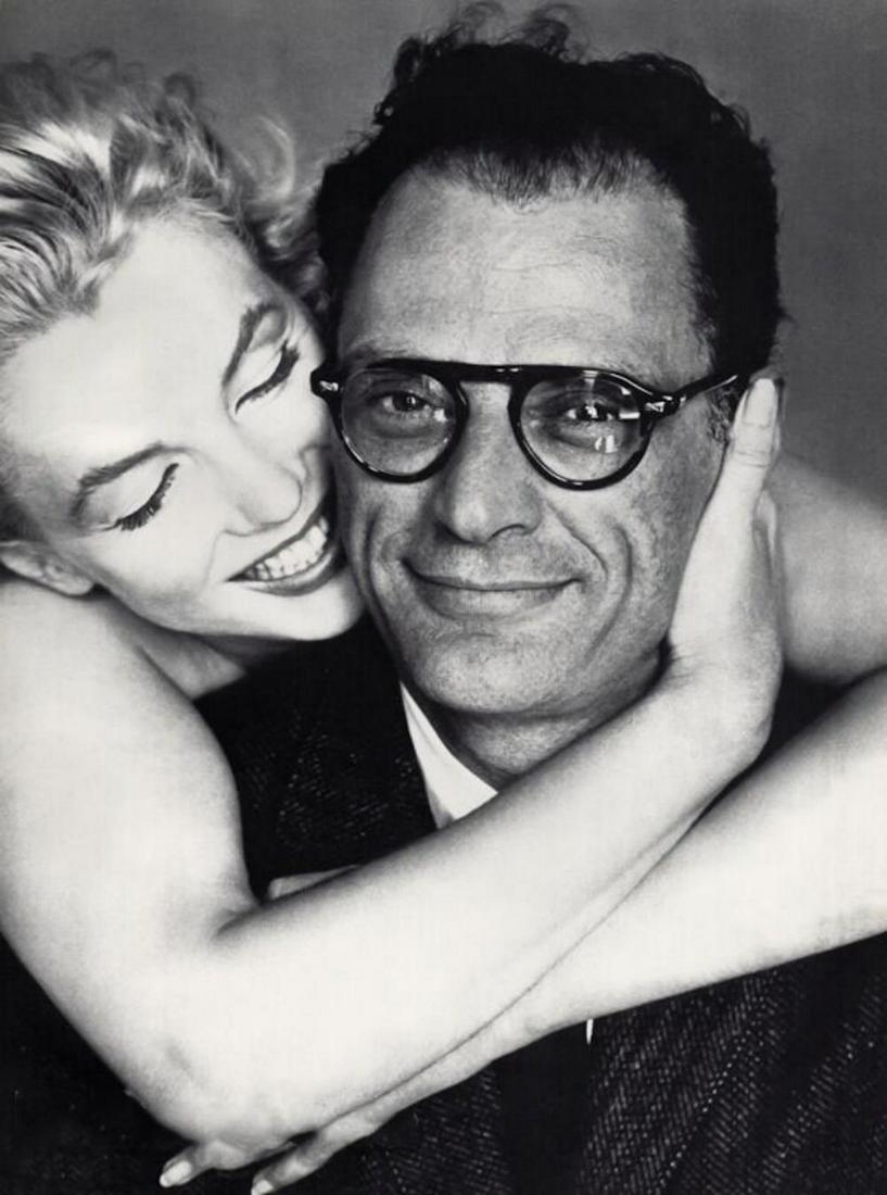RICHARD AVEDON, MARILYN MONROE & ARTHUR MILLER - 1958 (1 of 1)