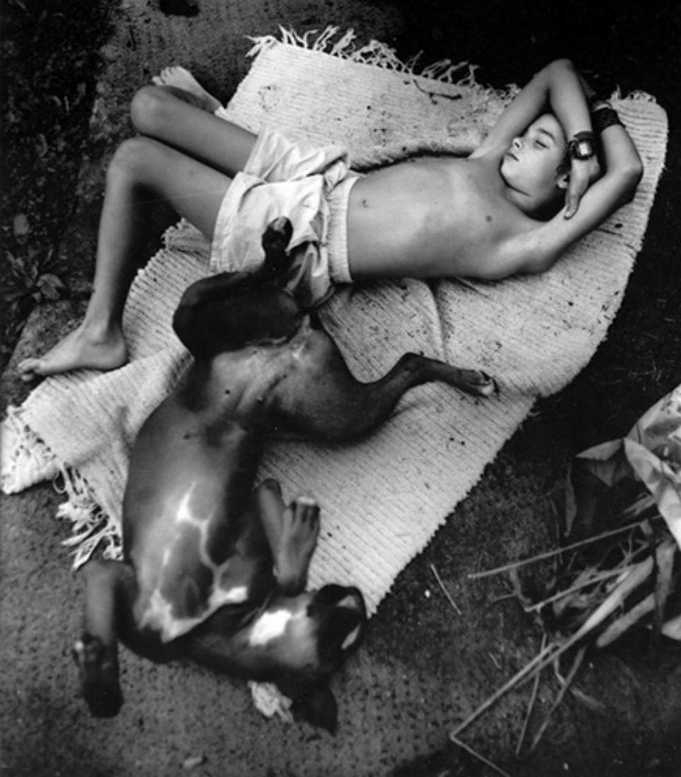 Sally Mann, The Hot Dog , 1989: Photographer: Sally Mann is an American photographer, widely known for her large-format, black-and-white photographs—at first of her young children, then later of landscapes suggesting decay and dea