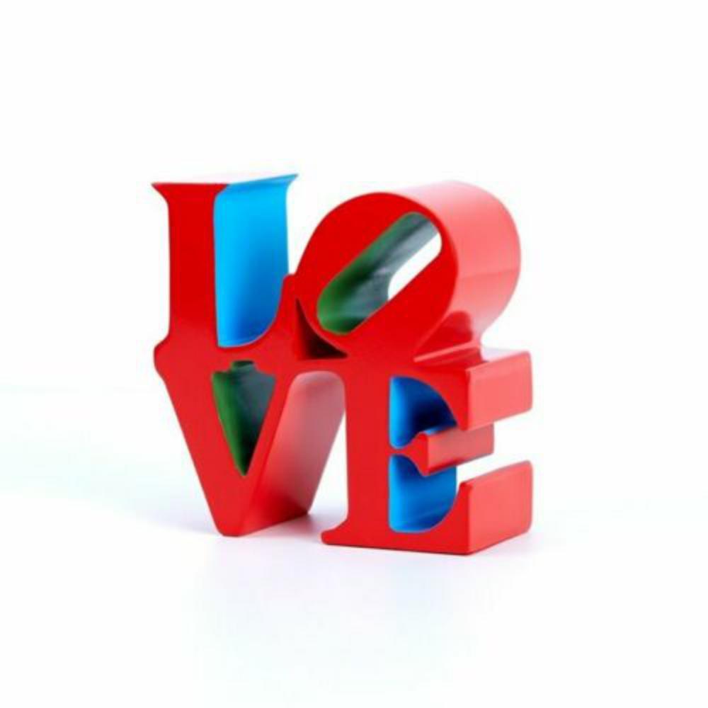 ROBERT INDIANA - Love Red, L/ED. include original COA (1 of 5)