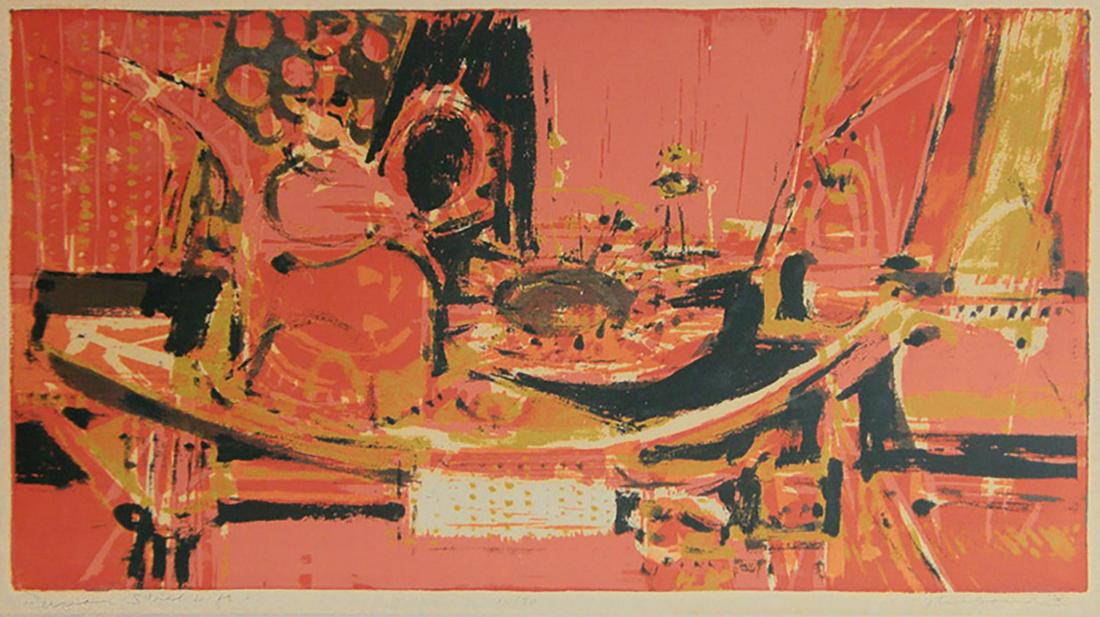 WAYNE THIEBAUD, Serigraph - Persian Still Life - 1956 (1 of 5)