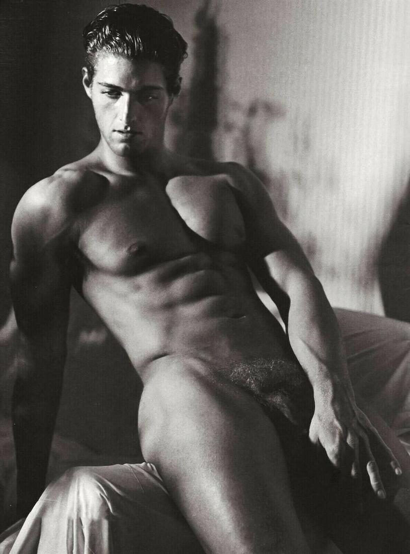 BRUCE WEBER, "Rick, Golden Beach, Florida - 1997": Photographer: Bruce Weber (American, b. 1946) - internationally renowned American fashion photographer best known for his racy, erotically charged imagery. Weber has shot the ad campaigns of Calvin Kl