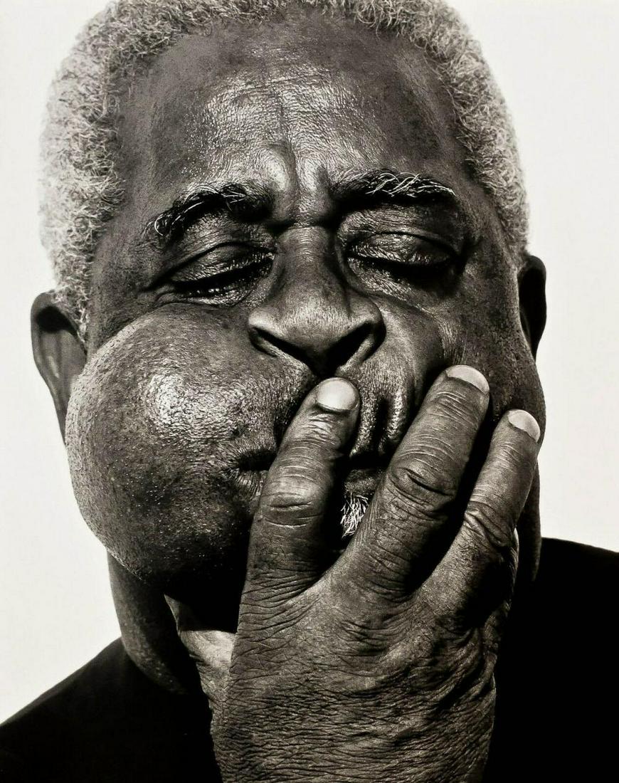 HERB RITTS, 1989 DIZZY GILLESPIE Trumpet Cheek (1 of 1)