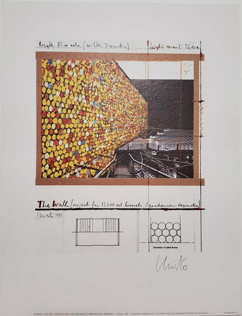 Christo and Jeanne-Claude, oil barrels wall inthe (1 of 1)