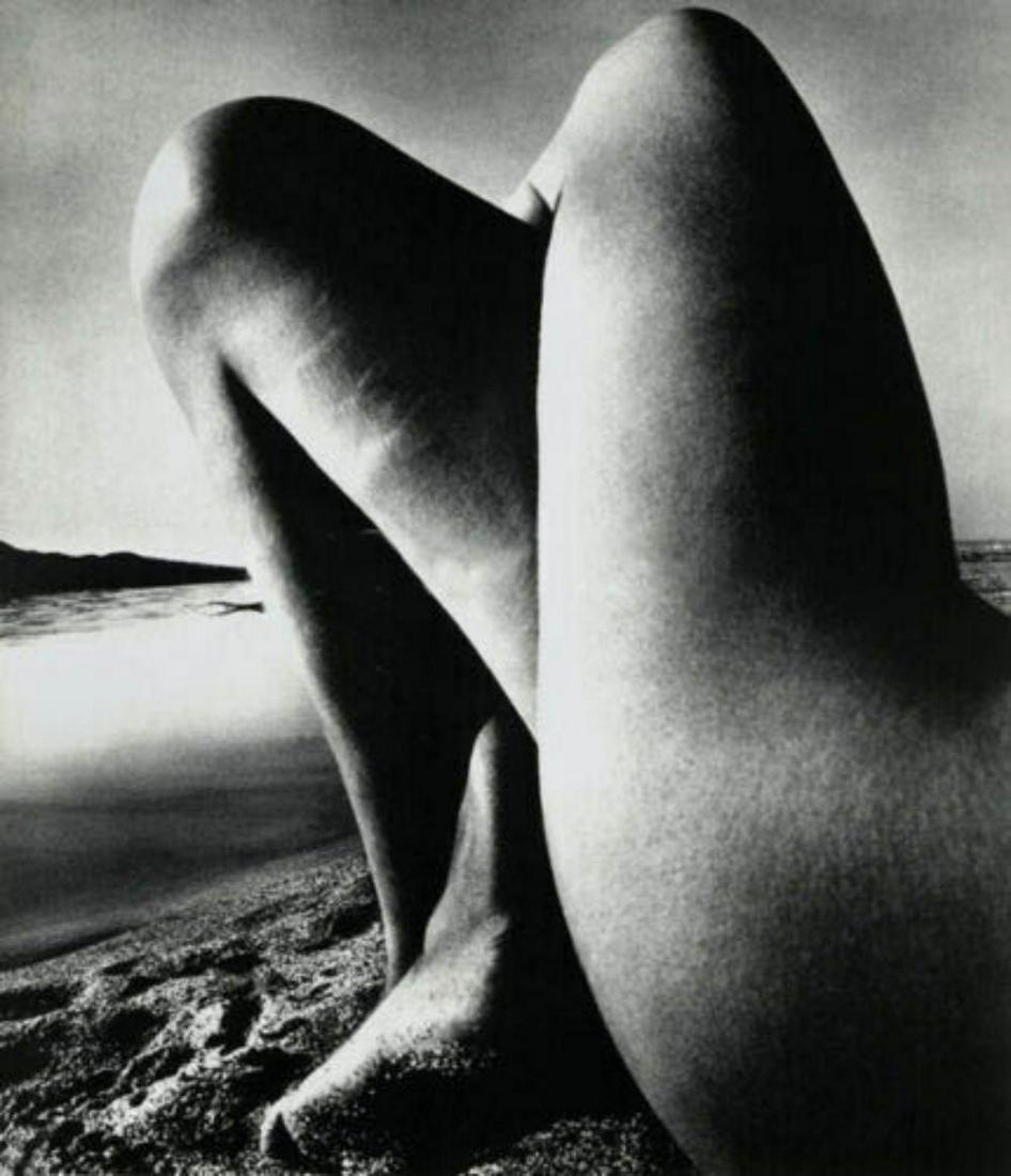 BILL BRANDT, 1950: Photographer: Bill Brandt (England, 1904 - 1983) - Internationally renowned British photographer and photojournalist (scroll down for more information). Subject: Surreal mid-century female abstract nu