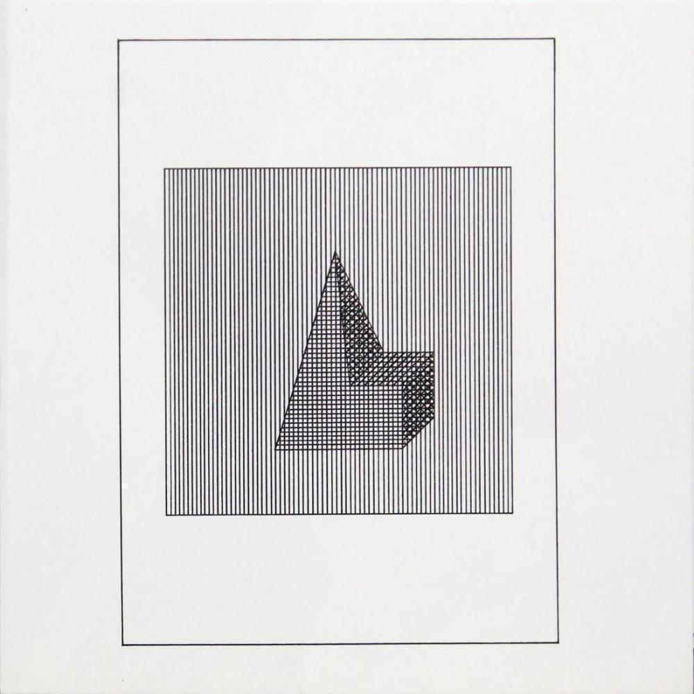 Sol Lewitt - Silkscreen from the Suite "Ficciones" (1 of 1)