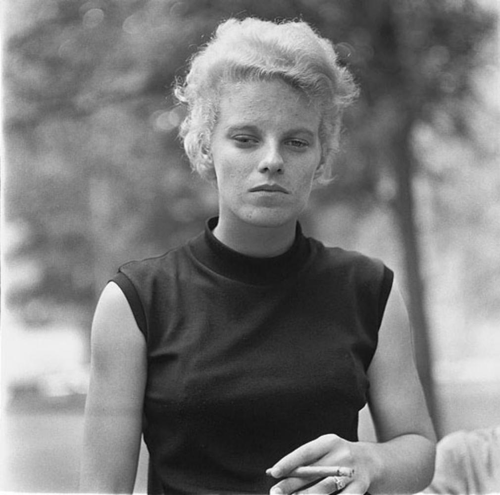 Diane Arbus, Girl with a Cigar, Washington Sq Pk, NYC,: Photographer: Diane Arbus Born: March 14, 1923, New York, New York, United States. Died: July 26, 1971, Westbeth Artists Housing, New York, United States. Diane Arbus was an American photographer. Arb